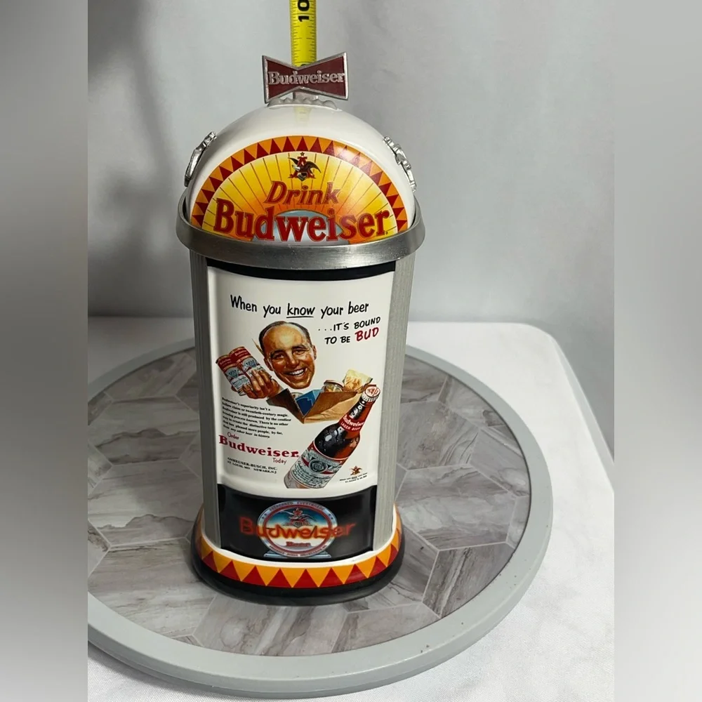 2006 Budweiser “Today” Membership Stein Anheuser-Busch Collectors Club 10” Tall